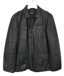 STRELLSON Vision-W Jacket Men's (EU) 54 Waxed Look Multi Pocket Lined - Picture 1 of 11