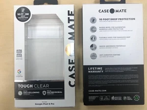 Case-Mate Tough Clear Slim Antimicrobial Case for Google Pixel 6 Pro (6.7") - Picture 1 of 3