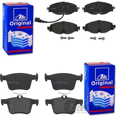 ATE BREMSBELAGSATZ SET VORNE+HINTEN für AUDI A3 Q2 VW GOLF 7 TOURAN SEAT SKODA - Bild 1 von 4
