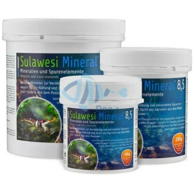 GLASGARTEN Salty Shrimp Sulawesi Shrimp 8.5 Minerals and Trace Elements Shrimp Tank