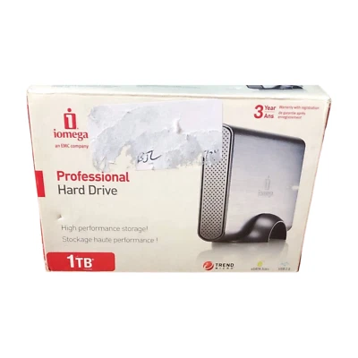 iomega Professional Hard Drive LDHD-UPS 31751700 NO HHD - Image 1 of 4