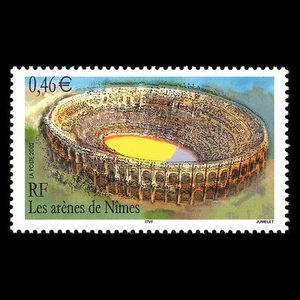 France 2002 - Nimes Amphitheatre Architecture - Sc 2880 MNH - Picture 1 of 2