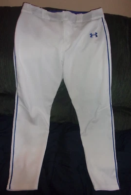 Pantalones de béisbol Under Armour Youth XL BLANCOS 1367357 muy ligeramente usados Foto 1 de 4