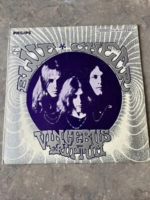 BLUE CHEER - Vincebus Eruptum - Vinyl LP 1968 Philips PHS 600-264 Textured Cover - Image 1 of 4