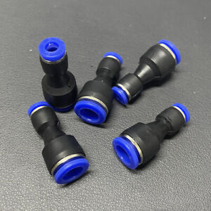 Nylon Pneumatic REDUCER REDUCING CONNECTOR Hose Tube Inline Push Fit Air Line