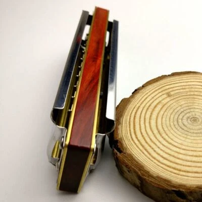 Sandalwood Harmonica C 10-holes Bruce for HOHNER MBD MBC Mb1896 - Image 1 of 4