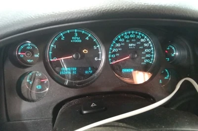 Chevrolet Avalanche 1500 2010 OE velocímetro calibre clúster 152 k millas Foto 1 de 4