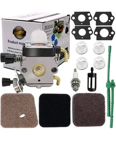 Per Carburatore Stihl FS45 FS46 FS55 FS55R FC55 FS38 FS55RC KM55 HL45 C1Q-S186A - Foto 1 di 9