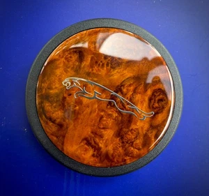 Jaguar Moto Lita/La Carra Horn Push for Steering Wheel. Walnut Burl with inlay. - Picture 1 of 1