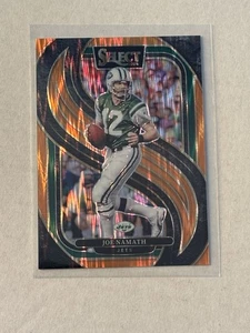 2024 Panini Select - Premier Level Joe Namath #170 Orange Shock Prizm /399 - Picture 1 of 2