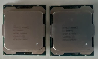 Matched Pair Intel Xeon E5-2680V4 2.40Ghz 14-Core 35MB LGA2011 CPU SR2N7 - Image 1 of 4