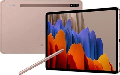 Samsung Galaxy Tab S7 Wi-Fi + 4G 11" Zoll Tablet 128GB Bronze Mystic - Gut - Bild 1 von 4