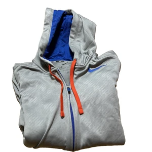 Nike Men’s Therma-fit Full Zip Black Fleece Hoodie Size S Pockets Athletic - Picture 1 of 12