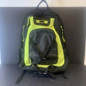 Oakley Backpack Streetman Pack 19" Bag w/ Laptop Sleeve Black and Lime Green - Picture 1 of 13