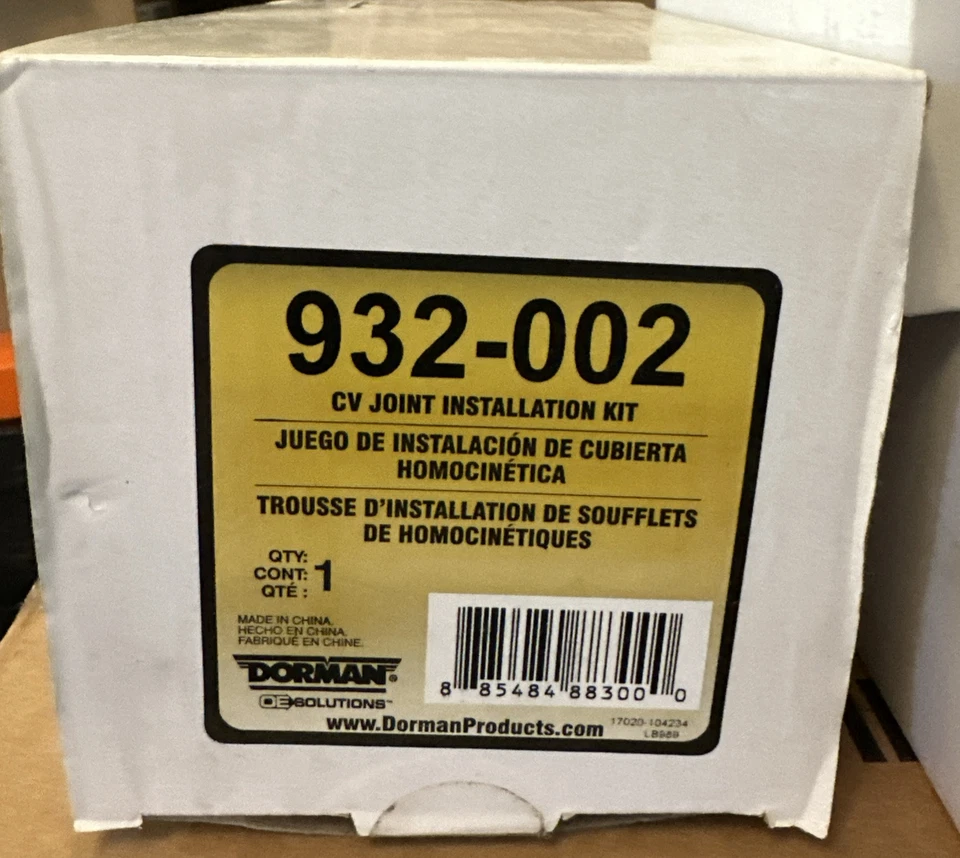 Junta de velocidad constante del árbol de transmisión Dorman 932-002 Foto 1 de 1