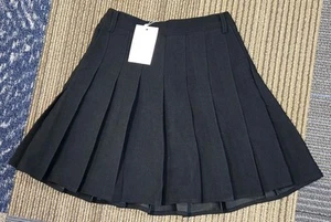 Womens Girls Pleated Skirts with Shorts, Elastic Waist Uniform Tennis Casual XS - Picture 1 of 7