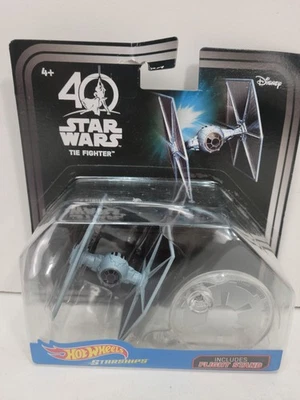 Hot Wheels Starships Star Wars 40th Anniversary Tie Fighter с подставкой - Изображение 1 из 4