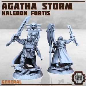 28mm Agatha Storm - Kaledon Fortis (Heroic Scale) - Picture 1 of 1