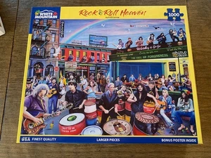 WHITE MOUNTAIN ROCK & ROLL HEAVEN PUZZLE, 1000 TEILE, TOP ZUSTAND! - Bild 1 von 4