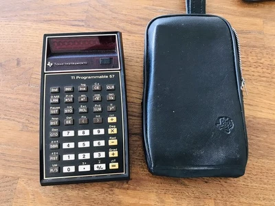 Texas Instruments TI-57 Programmable Ancien Calculatrice Vintage  - Photo 1/4