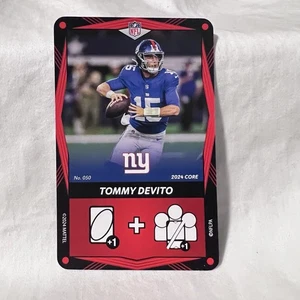 2024 Mattel UNO Elite Core Edition-TOMMY DEVITO Red, New York Giants #050 - Picture 1 of 2