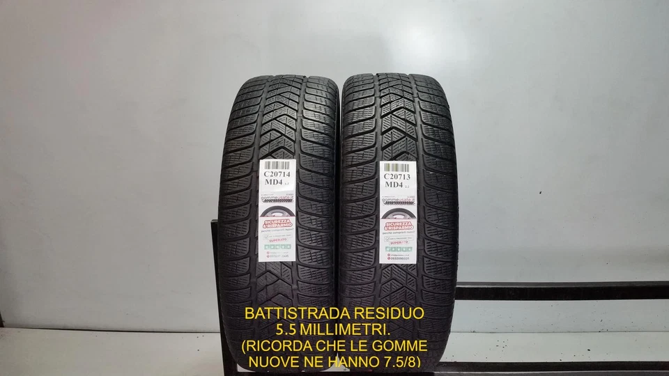 GOMME USATE  TERMICHE 235/65R17 108H PIRELLI SCORPION WINTER PNEUMATICI C20714 - Bild 1 von 1
