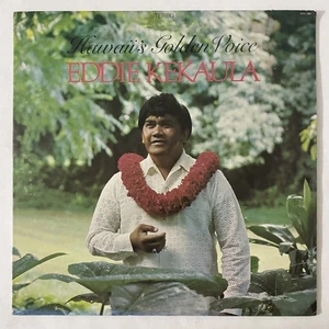 EDDIE KEKAULA - HAWAIIS GOLDEN VOICE - 1975 US LP AUTOGRAPHED, FOLK - Picture 1 of 5