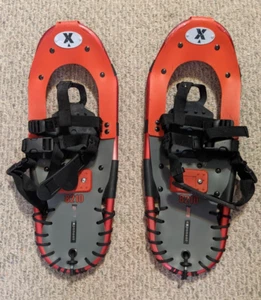 Coleman Exponent 8210 Snow Shoes 22”x8” Red Gray Black Aluminum - Picture 1 of 5