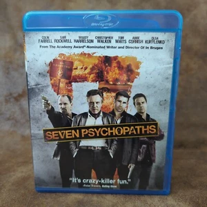 Seven Psychopaths (Blu-ray, 2012 CBS Films) Colin Farrell Christopher Walken - Picture 1 of 4