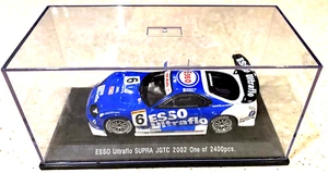 TOYOTA SUPRA 2002 EBBRO 1:43 JGTC ESSO Ultraflo BLUE 1 of 2400 NEW OLD STOCK - Picture 1 of 8