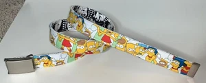 42 Taille Die Simpsons Gürtelschnalle Cartoon TV Show Comic Con Animation Buch Homer - Bild 1 von 3