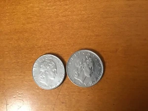 1963 Und 1978 L.50 UVPUBLICA ITALIANA COINS - Bild 1 von 2