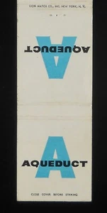 1960s? Aqueduct Racetrack Harry M. Stevens Caterer 320 Fifth Avenue Queens NY MB - Picture 1 of 2