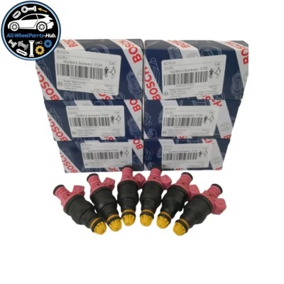 6X OEM NEW 0280150440 FUEL INJECTORS FOR BMW 328i 328is 528i Z3 M3 2.8L 3.2L I6 Foto 1 de 4
