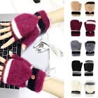 Knitted Electric Heated Gloves USB Cycling Gloves Touchscreen Mittens  Unisex