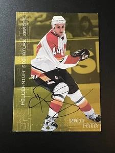 1999-00 In the Game Be A Player Millennium Signature Series - Gold Autographs... - Picture 1 of 2
