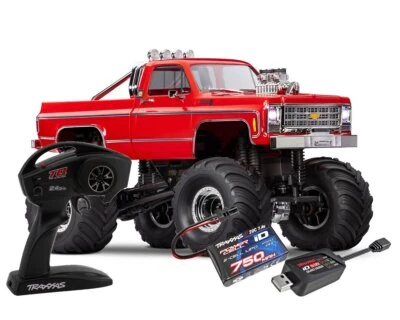 Traxxas TRX-4MT Chevy K10 Monster Truck rot TRX98064-1-RED  - Bild 1 von 4