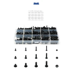 460pcs black high-strength countersunk hexagon socket screws with nut DIN7991 M4 - Picture 1 of 2