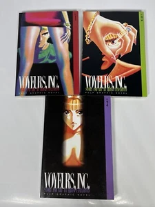 Voyeurs Inc Vol 1 2 3 (Hideo Yamamoto) - 1st Print Manga Complete Set - Pulp - Picture 1 of 7