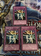 Yu-Gi-Oh 3x Rare Hero Medal Mixed Editions STON-EN050 (Mixed)