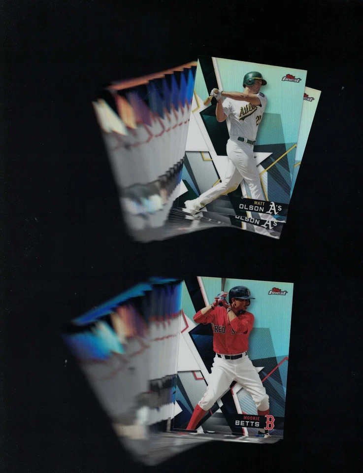 2018 Topps Finest - REFRACTOR PARALLELS #'s 1-100 - U Pick From List - Image 1 of 1