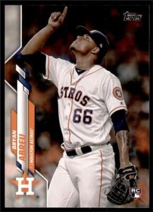 2020 Topps Series 1 Base #273 Bryan Abreu - Houston Astros RC