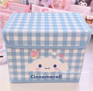 Anime Cinnamoroll BabyCinnamoroll Kuromi Cosplay Cute Flip Box Storage Box Gift - Picture 1 of 8
