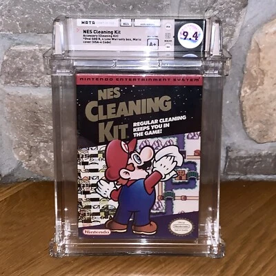 Brand New NES Cleaning Kit WATA 9.4 Factory Sealed for System Console 1991 Rare - Image 1 of 4