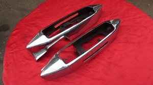 1980-1989 Cadillac Deville Brougham Fleetwood Bumper Ends LH RH Chrome OEM - Picture 1 of 18