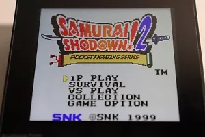 Samurai Shodown 2 Neo Geo Pocket Color European Version Region Free GETESTET - Bild 1 von 11