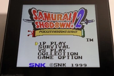 Samurai Shodown 2 Neo Geo Pocket Color European Version Region Free TESTED - Image 1 of 4