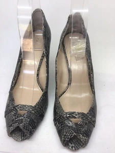 Zara ladies multicolour Snake effect leather Court Shoes Size 5/38 ( M75). - Picture 1 of 8