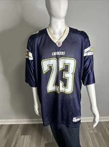 CAMISETA REEBOK HOMBRE QUENTIN JAMMER #23 SAN DIEGO CHARGERS NUEVA CON ETIQUETAS (Leer) - Imagen 1 de 12