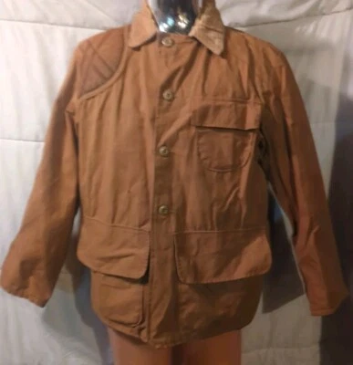Saftbak Chore Coat Jacket Mens Pants  Tan Duck Canvas Ranch Wear Hunting See Pic - Image 1 of 4